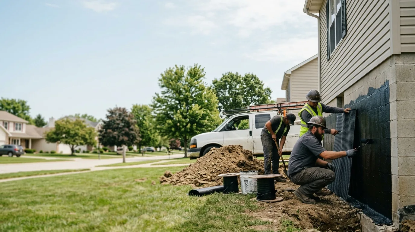 Basement Waterproofing in Sherrard, IL near me